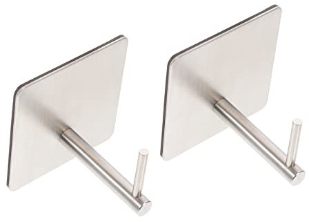 YARNOW Grucce 1 Paio Di Ganci in Acciaio Inossidabile Robusti Ganci Per Frigorifero Per Articoli Da Cucina Per Ufficio Casa E Deposito