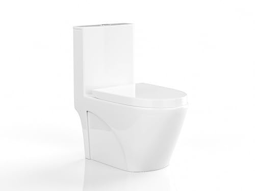 Vente-unique - Stand WC Nagilam -L 39cm x B 69cm x H 78.5cm- Keramik - weiß