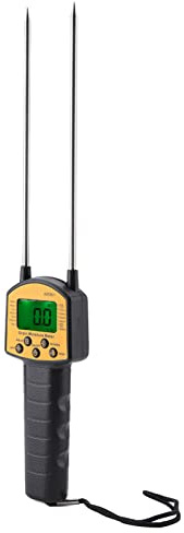 SMART SENSOR AR991 Digitales Getreidefeuchtemessgerät, LCD-Display, für Weizen, Mais, Reis, Erdnuss, Sojabohnen