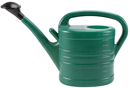Sujurio Arrosoir avec Verte 10 Litres 2 Gallons de Bouteille D' de Fleur de Jardin avec Poignée Longue Bouche