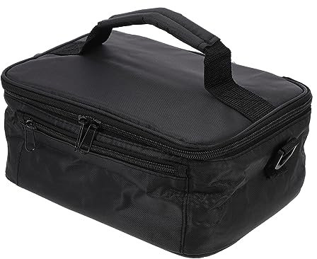 Hoement Heizbare Lunchtasche 12v Oxford Stoff Lebensmittelwärmbeutel Auto Mit Aluminiumfolie Isoliert Für Reisen Camping Büro