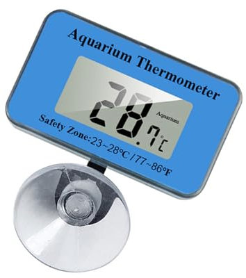 Digital Aquariums Thermometers With Suction Cup For Home And Office Use Fishtanks Submersed Real Time
