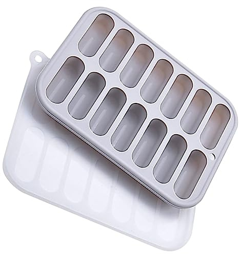 VALICLUD 1pezzi Stampo Per Cubetti Ghiaccio in Silicone Stampo Per Salsicce Resistente Al Calore Per Uso Alimentare Lavabile in Lavastoviglie