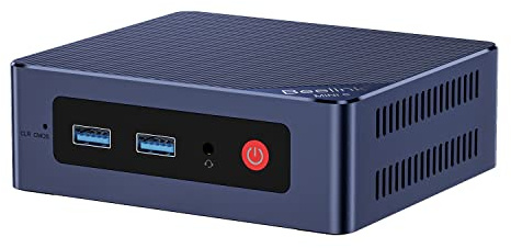 Beelink Mini PC 12e génération Alder Lake N100 (Turbo 3,4 GHz), Mini Ordinateur 16Go RAM DDR4 SSD 512 Go, Prend en Charge Deux écrans 4K indépendants, Wi-FI 6/BT5.2, Ethernet 2,5 G,Mini-PC de Bureau