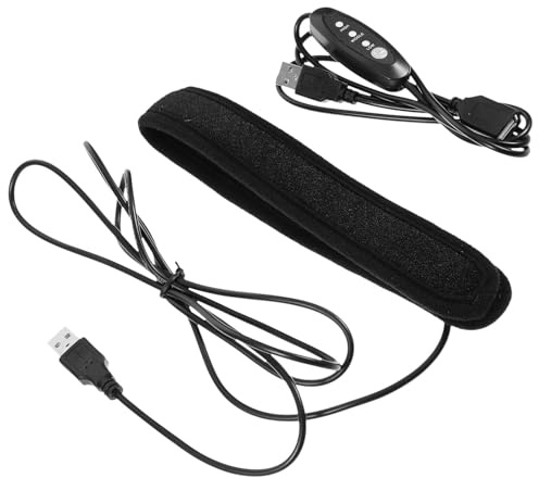 OSALADI USB Objektivheizung Heizband 42cm mit 3 Temperaturmodi Neopren für Professionelle Fotografen und Schutz gegen Kondenswasser