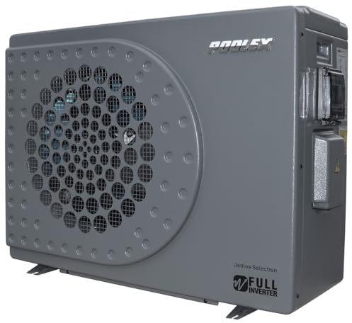 Poolex KW-R32 PC-JLS125 Wärmepumpe, Produktreihe selection-12,5 kw-r32-La Jetline neue Generation, für 65 m³ – 1970 W, keine 12,5 kW