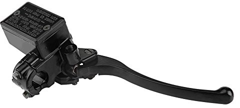 Yctze Hauptbremszylinder vorne, 7/822mm Motorrad Vorderrad rechts Bremskupplungshebel Hauptbremszylinder für YFZ450 YFM(Schwarz) für bremspumpe motorrad vorne,bremspumpe motorrad vorne,hauptzy