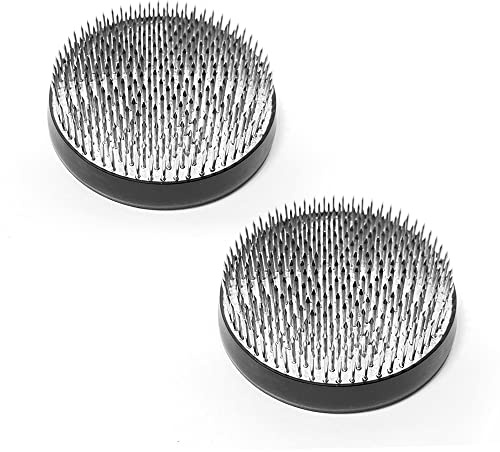 Flower Frog Stainless Steel Pin Frog Flower Arrangement Holder (70mm (2pcs))