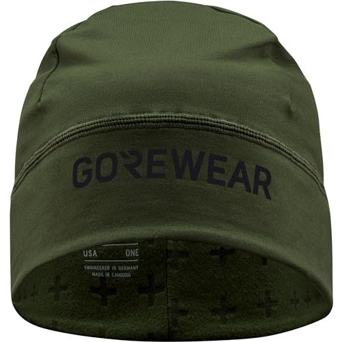GOREWEAR Essence Thermo Mütze, Utility Green, ONE
