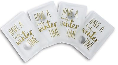 Taschenwärmer 4er Set | wiederverwendbar | Taschenheizkissen zum Knicken | Wärmekissen für Kinder und Erwachsene | Für Winter, kalte Tage | Für unterwegs & Büro