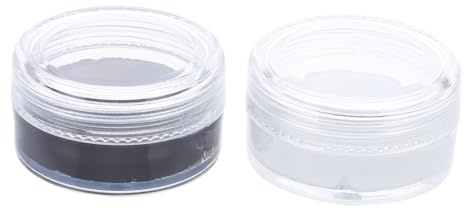 Ipetboom 2stücke Spezialeffekt-hautwachs Make-up-hautwachs Kosmetikwachs Gesichtsbemalungswachs Gesichtsbemalungsset Schwarz Weiß Halloween Schminkset für Cosplay