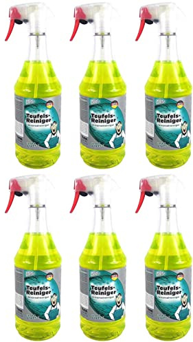 6x TUGA Teufels-Reiniger Industriereiniger Universalreiniger Reiniger 1 L Liter