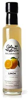GLOSA MARINA Crema Balsámica de Limon - Balsamico Gourmet Essig Creme Zitrone (1 x 250ml)