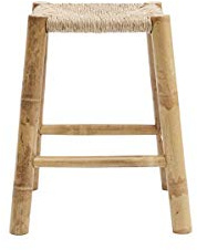 House Doctor Hocker, Kalyan, Natur, l, w: 30 cm, h: 45 cm, Marmor, Standard, 209800600