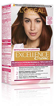 L'Oréal Paris Excellence 4.54 Haarfarbe - Mahagoni-Kupfer