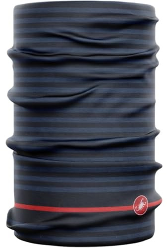 CASTELLI 4522044-414 Light Head Thingy Hat Men's Saville Blue/Rot Taglia Unica