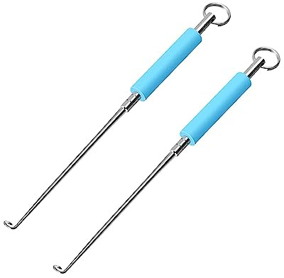Attrezzo per la rimozione veloce degli ami da pesca,2Pz Pesca Slamatura Slamatore Rimozione amo da pesca Estrattore gancio portatile Forniture Pesca Slamatura Slamatore scollegamento Pesca Slamatura