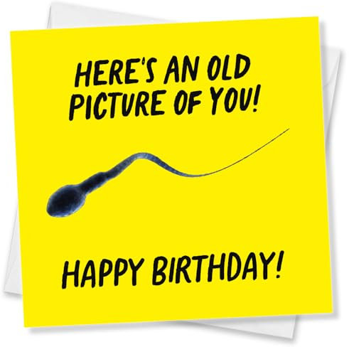 Punkcards - Funny Birthday Cards for Men, Rude Birthday Cards for Men, Birthday Cards for Men, Made in UK