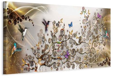 murando - Akustikbild Schalldämmung Abstrakt, Schallschutz, Wohnzimmer | Verbessert Raumakustik, reduziert Hall, ideal fürs Büro oder Wohnzimmer, hochwertige Verarbeitung, schnelle Montage, stilvoll