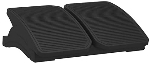vidaXL Fußstütze Schwarz 43,5x32,5x10,5 cm