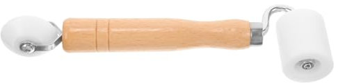 OSALADI Nahtroller für Tapete Tapeten Nahtrollenwerkzeug Tapezierrolle mit Holzgriff Glättwalze für Tapeten Professionelles Tapezierwerkzeug