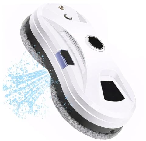 FURLOU Electric Window Robotic Cleaner, Smart Window Vacuum Cleaner with Automatic Water Spray, Smart Glass Wiping Machine for Home Use, for Indoor and Outdoor Glass Tile Window