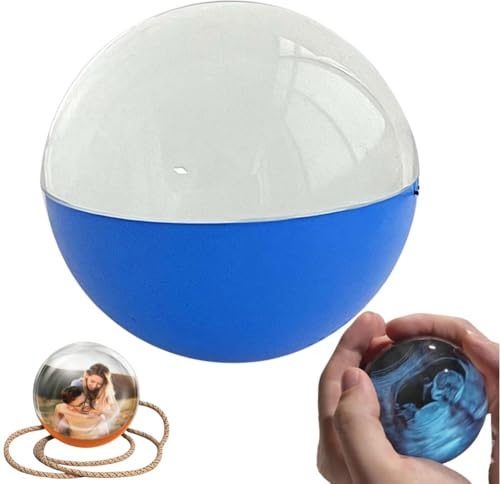 Bola de cristal 3D con pantalla digital, esfera LED personalizada para fotos y video, ultrasonido de bola de cristal 3D, regalo de foto de cristal, regalo de memoria de carga personalizado para