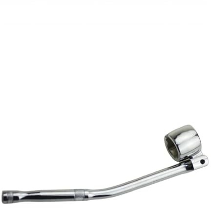 URPIZY Clé à douille pour sonde lambda 22 mm Tête hexagonale hexagonale rotative à 180° pour camion