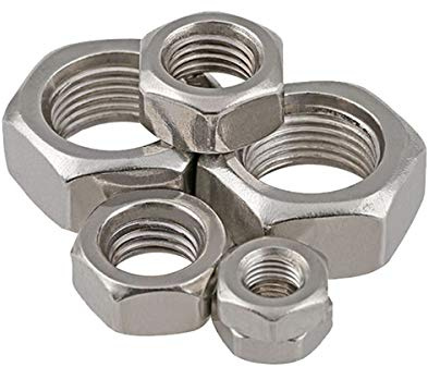 M5-M30 304 Edelstahl Sechskantmuttern Thin Nuss, M14x1,25 (1Pcs)