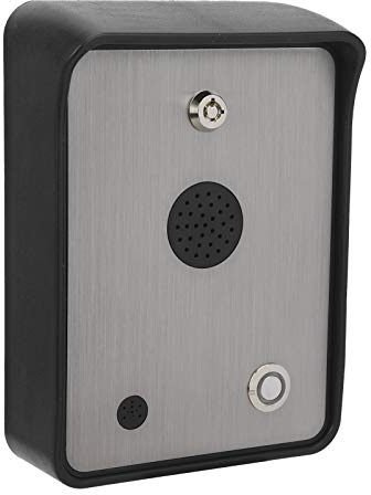 Dioche Interphone Audio, Mains Libres GSM-Help, Interphone Filaire Contrôleur d'accès d'ouvre-Porte, Contrôleur d'accès de Sécurité des Visiteurs