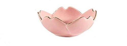 KIZQYN Sauce Boat Seasoning Small Dish Round Polygon Square Japanese Style Color Sauce Sauce Dish Seasoning Plate Gravy Boat (Color : Pink)
