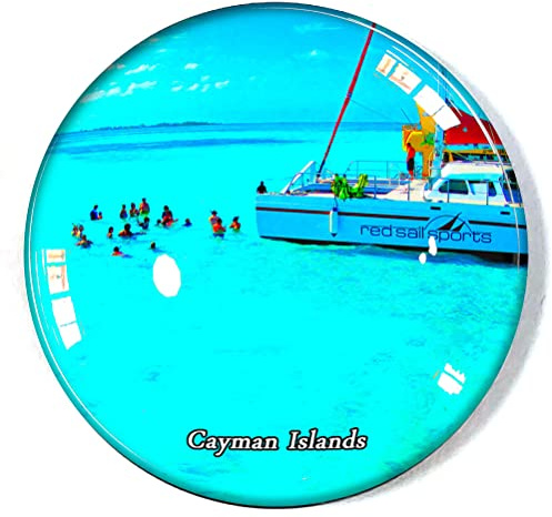 Cayman Islands Kühlschrankmagnet Kühlschrank Gefrierschrank Magnet Souvenir Dekoration Magnet Aufkleber Glas Handwerk