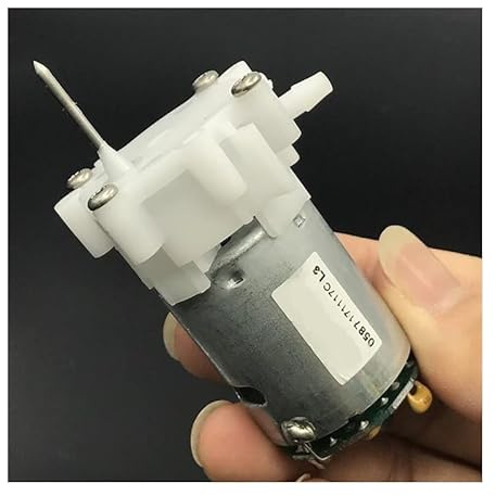 LTRAJUYNH RS-360SH DC 6V electronic starter Gear Pump Self-Priming Spray High Pressure Pump DIY Hydraulic Toy Model Excavating Machinery
