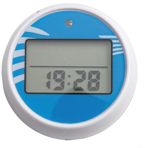 URPIZY Eisbad-Thermometer mit Timer, wasserdicht, IP67, digital, schwimmend, für Kältetherapie, Reichweite -20 °C bis 70 °C, klares LED-Display für Sportler