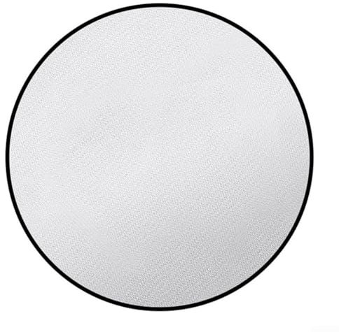 Tapis ignifuge et imperméable pour terrasses et grillades - Protège les espaces extérieurs de la chaleur et des déversements (91,4 cm, argenté)