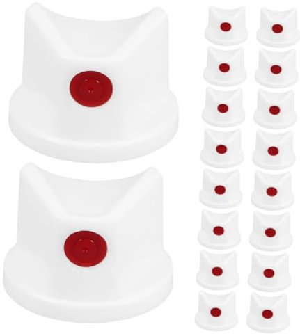 HOMSFOU 30pezzi Tappi Per Vernice Spray Ugelli Per Vernice Spray Punte Per Ugelli Per Tappi Per Bombolette Forniture Artistiche Per Graffiti Ugello Per Bombolette