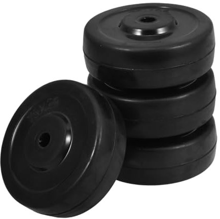 ERINGOGO 4pièces Pivotantes Caoutchouc Silencieuses Universelles Pour Meubles Lourds Et Équipements De Jardin