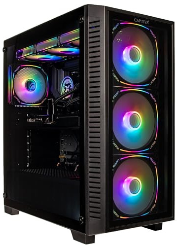 Captiva PC Entry Gaming I95-506 | Intel Core i7 14700KF | 32GB DDR4 RAM | NVIDIA GeForce RTX 5060 Ti 16GB | 2 TB SSD | Windows 11 Home