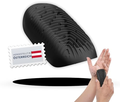 SIOUX Handwaschbürste vlyp - Hygienisch, Spülmaschinenfest, Reversibles Design für Reinigung & Massage, Vielseitig für Hände, Körper & Haushalt, Premium Silikon langlebig & nachhaltig (schwarz)