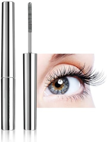 SUJEBKC Schwarze mascara für ältere frauen,Wasserfeste Wimperntusche für mehr Volumen und Länge bei dünner werdenden,Long-Lasting Volumizing & Clump-Free with Smudge-Proof Pigment