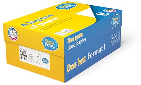 Data Copy Premium Kopierpapier, weiß, 80 g/m², A3, FSC mix credit - 1 Karton zu 3 Pakete (1500 Blatt)