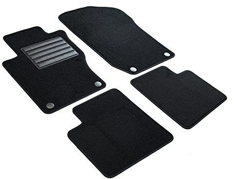 MDM SP-2062 Fußmatten Velours Autoteppich passend für Mercedes Klasse M / ML / GL (W164) 08.2005>2011, black
