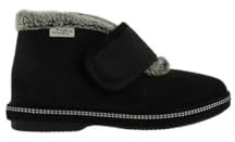 MAISON DE L'ESPADRILLE VW24ESPADRILLE440 - Zapatillas de Estar por Casa Mujer, Negro (Negro), 39 EU