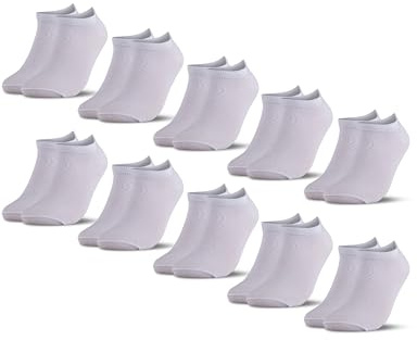 Occulto Calcetines Tobilleros para Niño y Niña 10 Pares (modelo: Mikl)