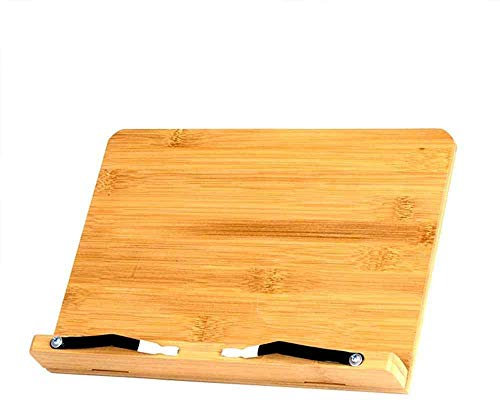 Leseständer Aus Holz, Rezeptständer Aus Bambus, Kochbuchständer Aus Bambus Mit Klappständer, Für Bücher, Dokumente,