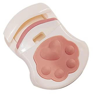 Yiida Rizador de pestañas portátil con almohadilla de silicona, rizador de pestañas para niñas y mujeres, rizador de pestañas con varios colores, herramientas de maquillaje profesionales