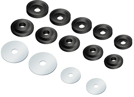 XTPTFABS Bohrmulden-Set und Stahl-Trägerscheiben, vermeiden Dellen und Falten