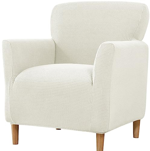 uyeoco Stretch Sesselbezug Sesselhusse Spandex Jacquard Elastische Sofaüberzug Clubsessel Sessel Bezug, Passender Weicher Möbelschutz Sitzbezug Für Sessel Mit Armlehne Hussen für Sessel (Color : 20#)