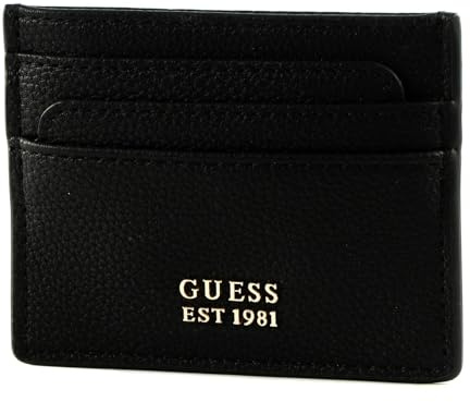 GUESS Meridian SLG Card Holder Black, Nero