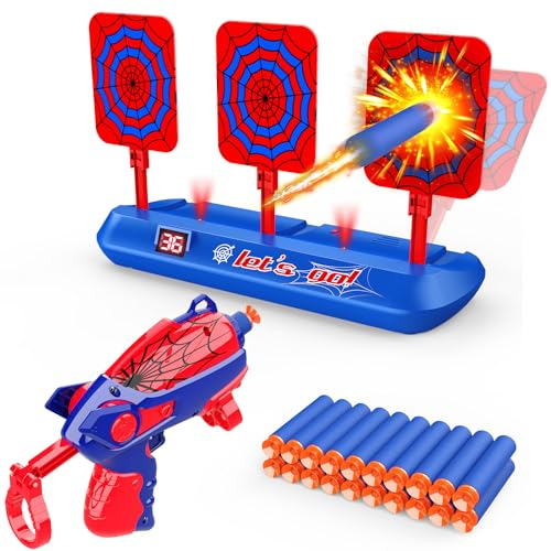 Dreamlandia Zielscheibe für Pistole, Spielzeug ab 4-12 Jahre Junge Weihnachten Geschenk für Kinder Spielzeug Pistole Geschenk Junge 5 6 7-11 Jahre 4 5 6-12 Jahre Geschenkideen Kinder